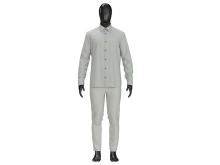 Men&#x27;s Classic Dress Shirt | DXF Sewing Block Pattern Download
