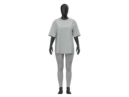 Oversized T-shirt | Digital DXF Sewing Block Pattern Download