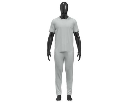 Men&#x27;s Crew Neck T-Shirt | DXF Sewing Block Pattern Download