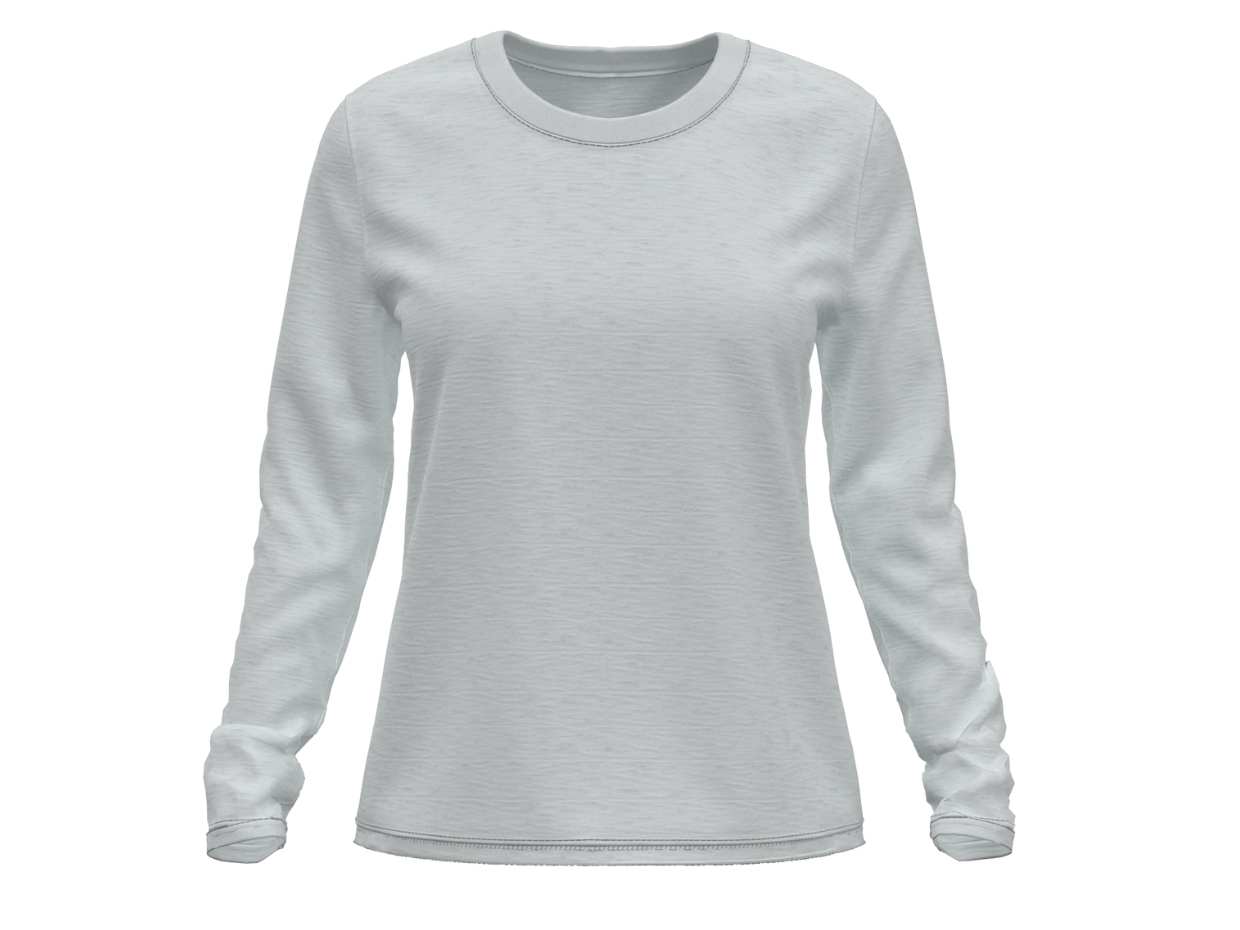 Women's Crew Neck T-Shirt | DXF Sewing Block Pattern Download
