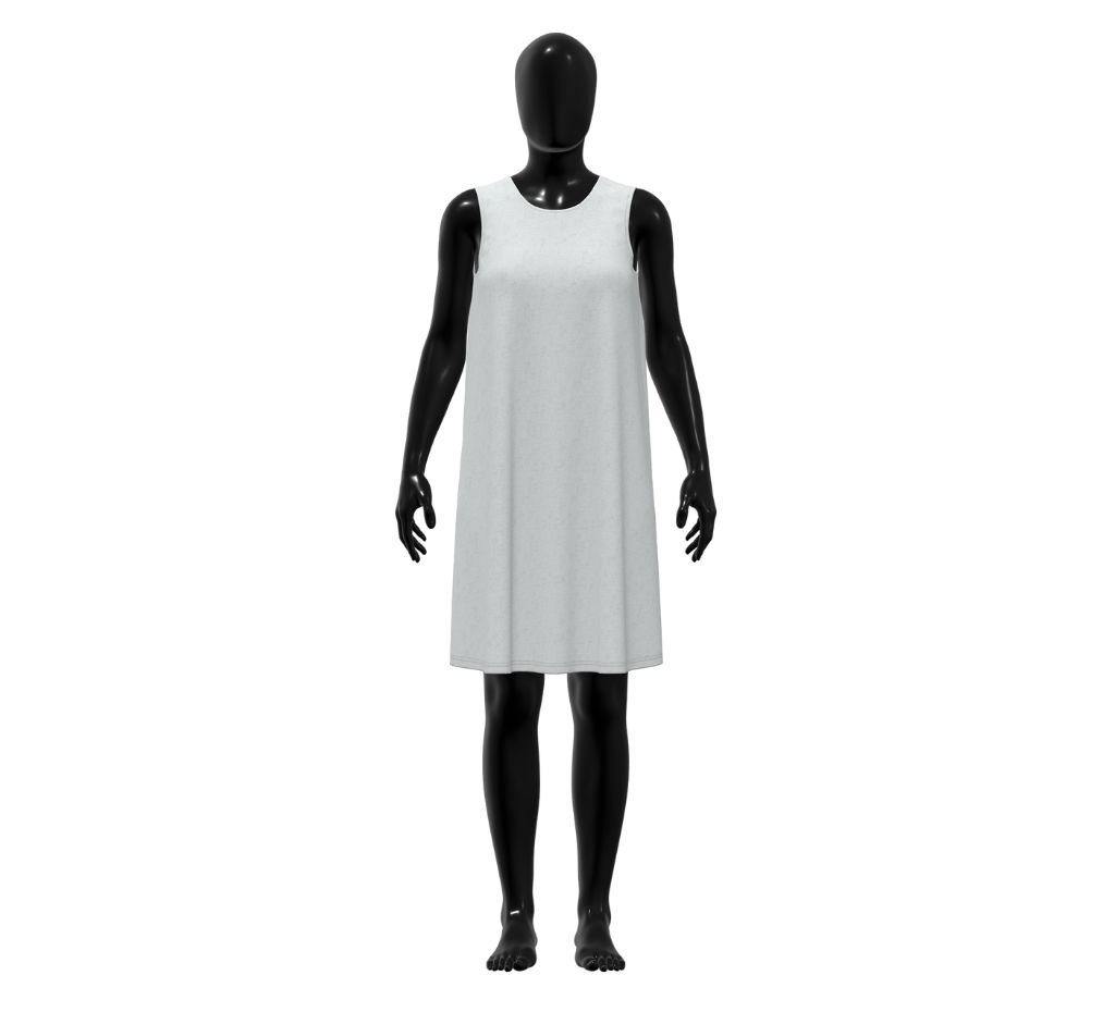 DXF Sewing Pattern: Women Dress One Size - B111 (instant download)