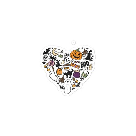 Halloween Heart Sticker
