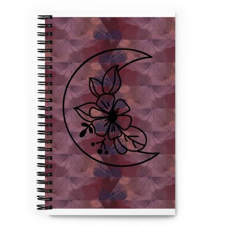 Moon Flower Notebook