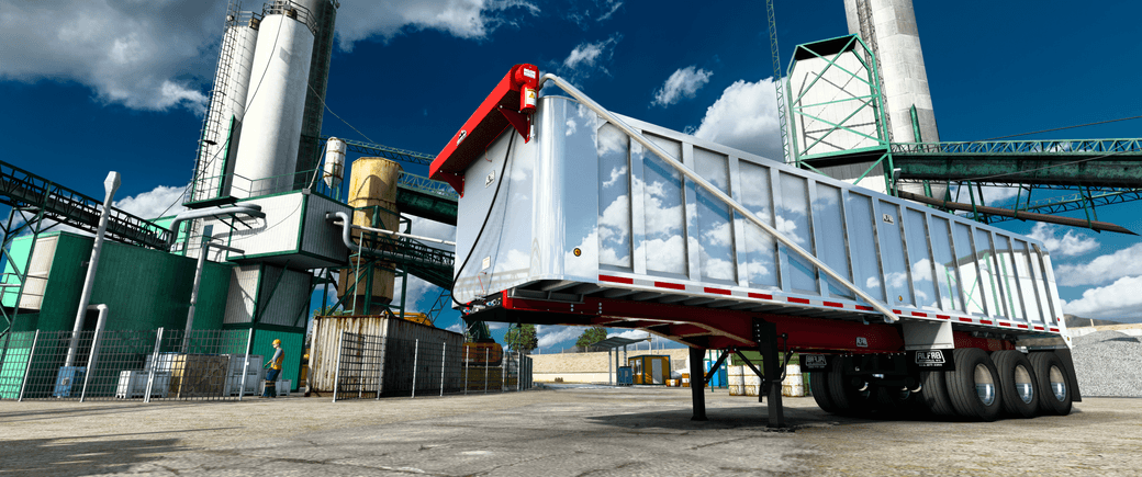 2018 ALFAB END DUMP TRAILER