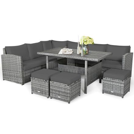 The Modern Path Patio Dining Set