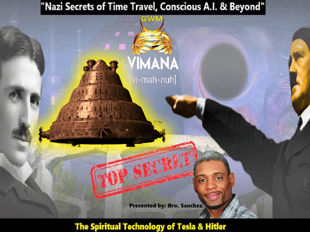 Nazi Secrets of Time Travel, Conscious A.I. &amp; Beyond: The Spiritual Technology of Tesla &amp; Hitler