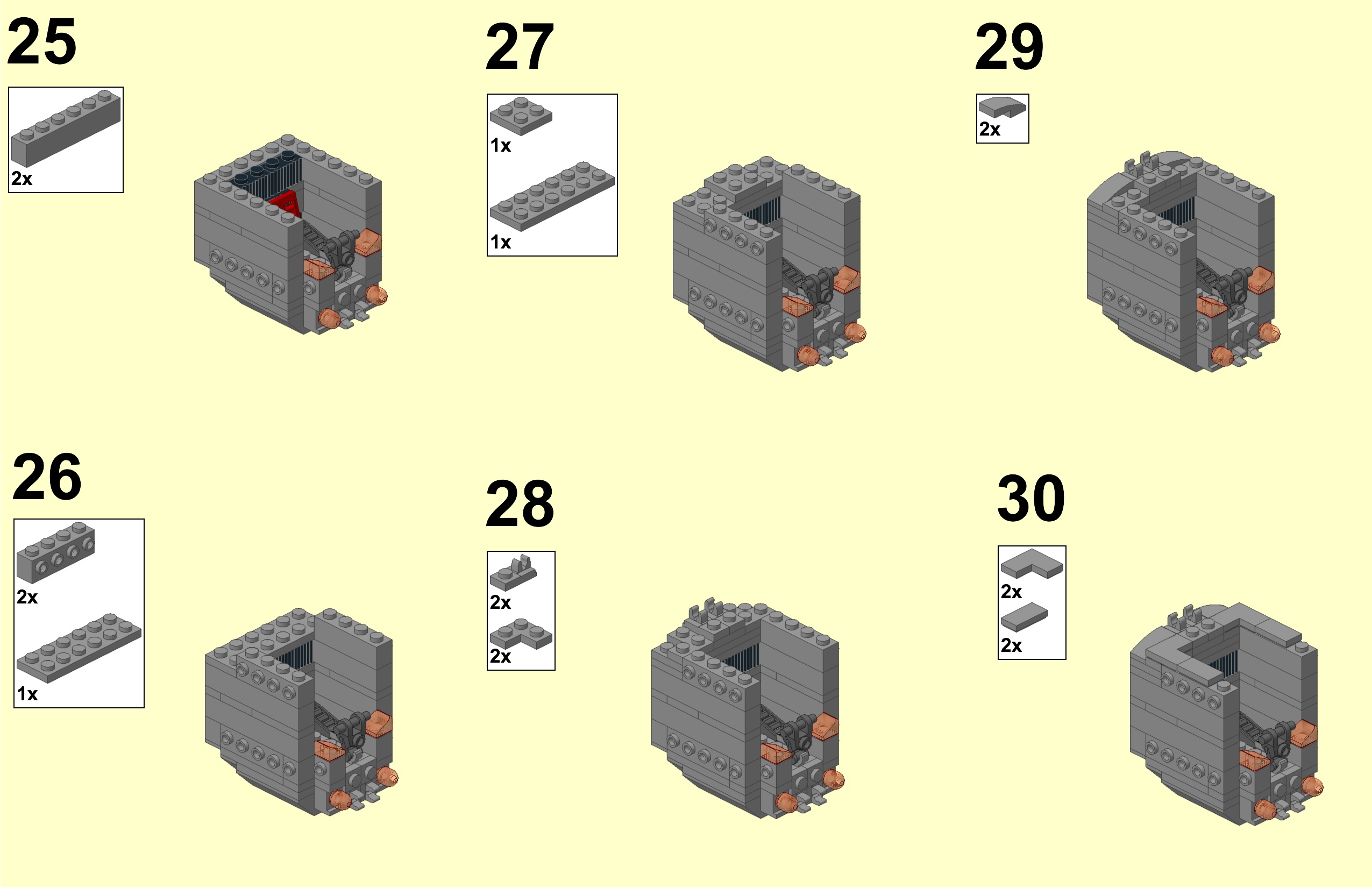 Lego tie 2025 defender instructions