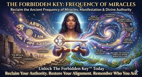 THE FORBIDDEN KEY: FREQUENCY OF MIRACLES