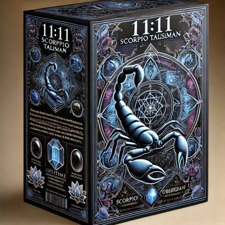 11:11 Scorpio Transformation Talisman