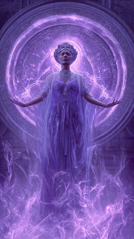 Ultraviolet Goddess 2.0 Talisman 