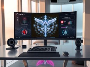 Divine Angelic Retribution Desktop Workstation