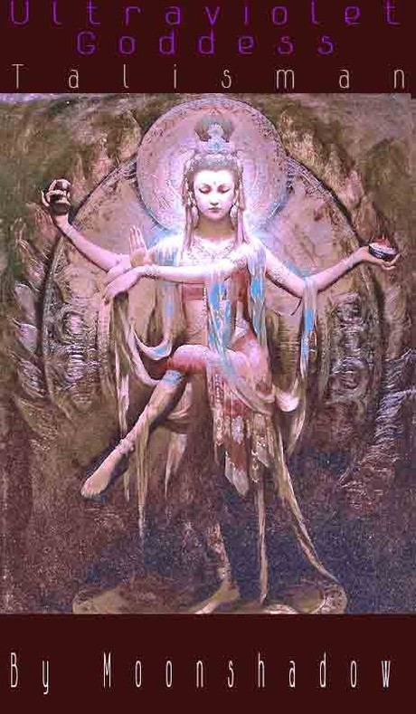 Ultraviolet Goddess Talisman 