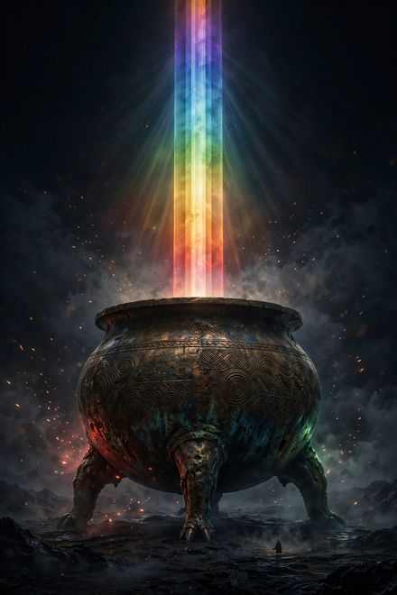 Seven Gods Cauldron Shard Talisman