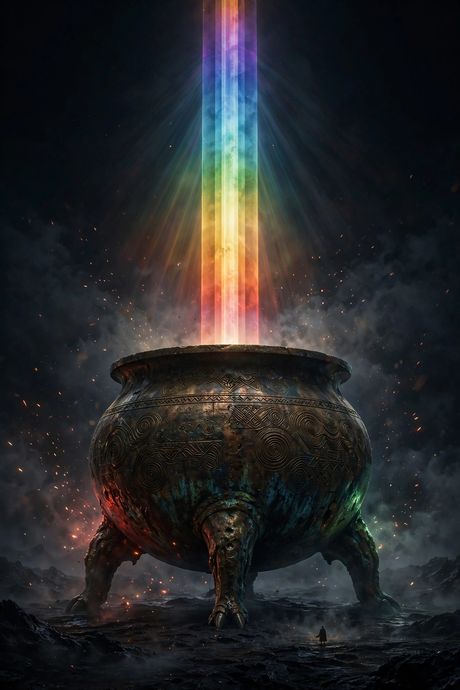 Seven Gods Cauldron Shard Talisman