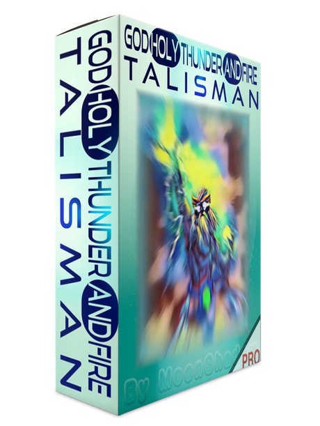 The God Holy Thunder and Fire PRO Talisman