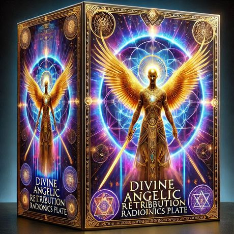 Divine Angelic Retribution Radionics Plate
