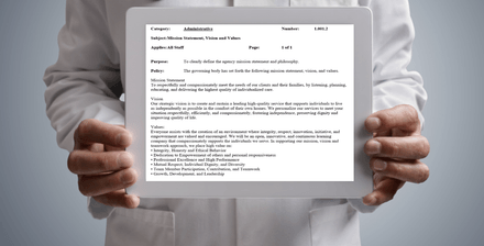 24/7 READ ONLY Access Home Care Policy and Procedures