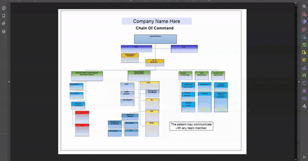 📊 Home Health Organization Chart 📈