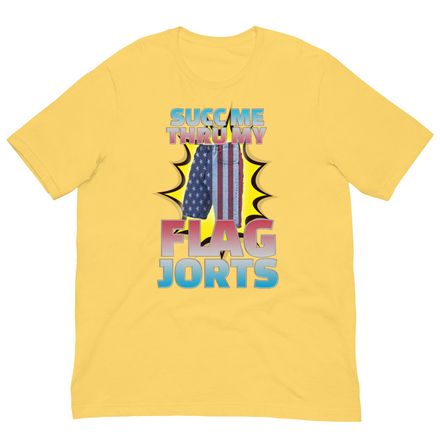Succ Me thu My Murica Jorts