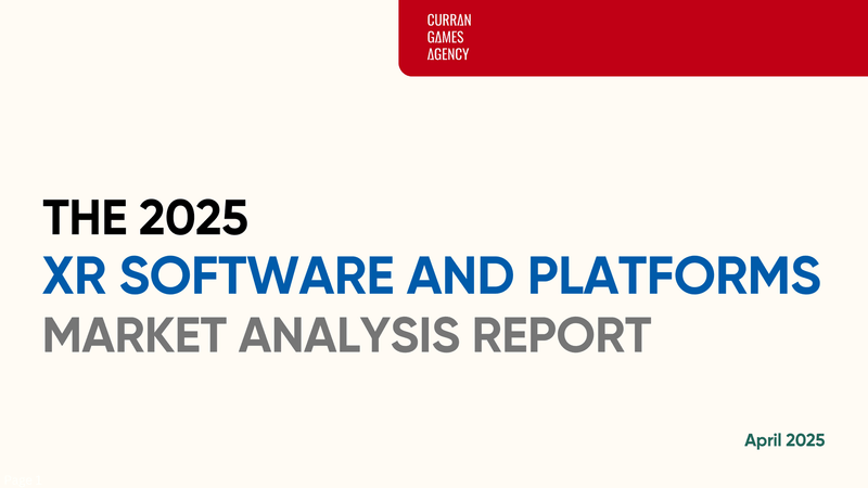 The 2025 XR Software and Platforms Market Analysis Report &amp; Dataset