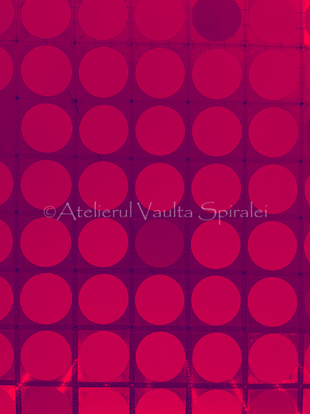 Modular Circles — Crimson -  Pattern