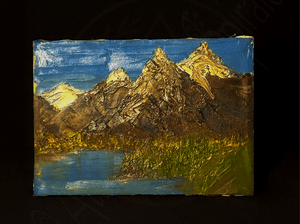 Gilded Range - Painting