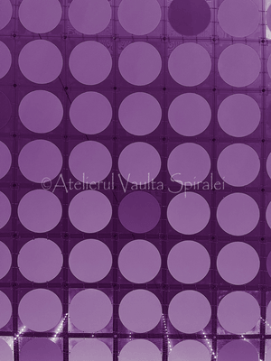 Modular Circles — Violet -  Pattern