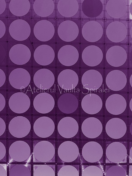 Modular Circles — Violet -  Pattern