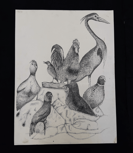 Assembly of Beasts - Drawing