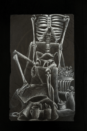 Still Life, After the Body - Drawing