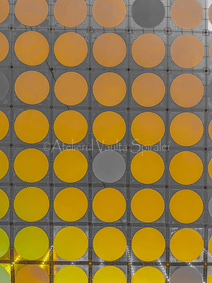Modular Circles — Gold -  Pattern