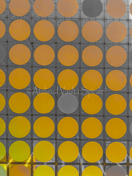Modular Circles — Gold -  Pattern