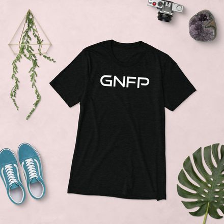 GNFP White Logo Tee (4 colors)