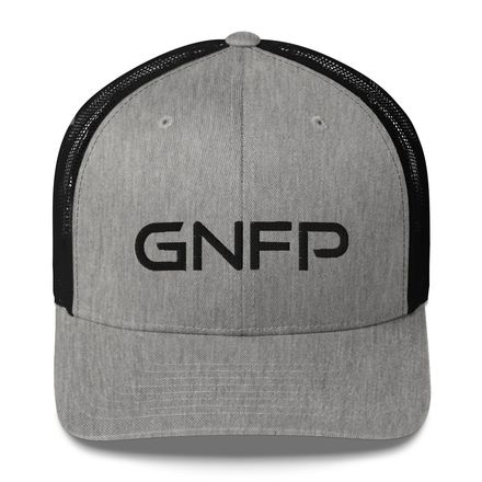 GNFP Black Logo Snapback Trucker Hat (5 colors)