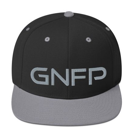 GNFP Grey Logo Snapback Hat (3 colors)