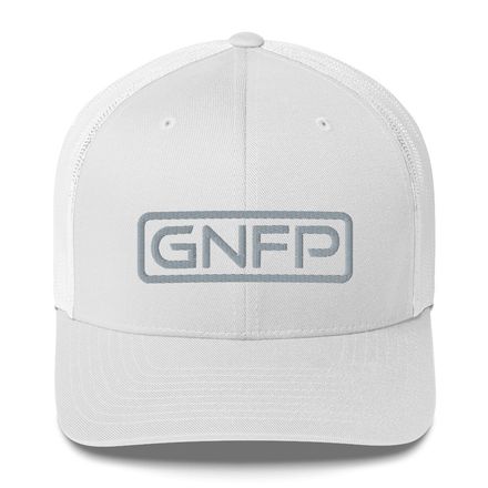 Framed GNFP Grey Logo Snapback Trucker Hat (5 colors)