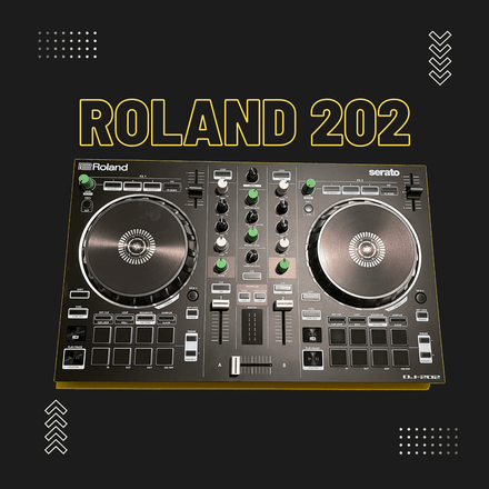 Roland 202 DJ Controller w Chroma Caps + Magma case I free shipping in lower 48