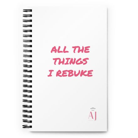 Rebuke Spiral Bound Journal