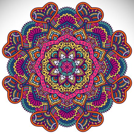 UV-C Light Digital Mandala