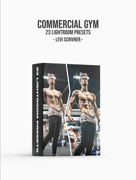 The Commercial Gym Lightroom Presets by Levi Scrivner