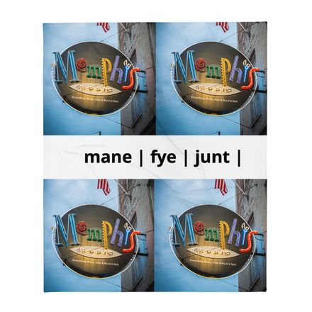 Memphis Slang Blanket