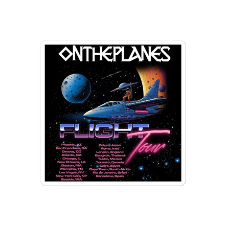Flight Tour Stickers