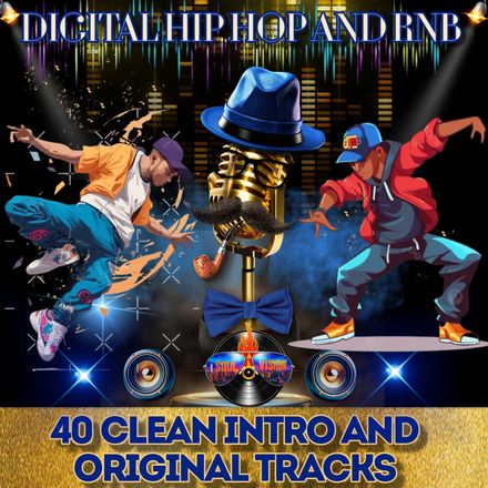 Digital Hip-Hop and R&amp;B 40 (Clean and Original Intro Tracks)