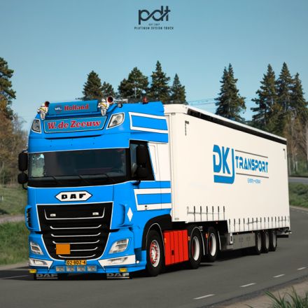 DAF XF 116 + Trailer &quot;William de Zeeuw&quot;