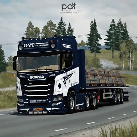 Scania 580S + Trailer &quot;GVT Transport&quot;
