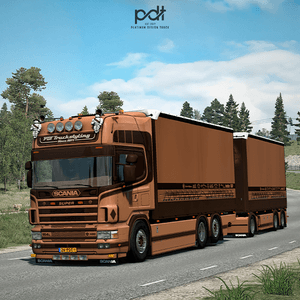 Scania 164G 480 4 Series + Trailer "PDT BTTO"