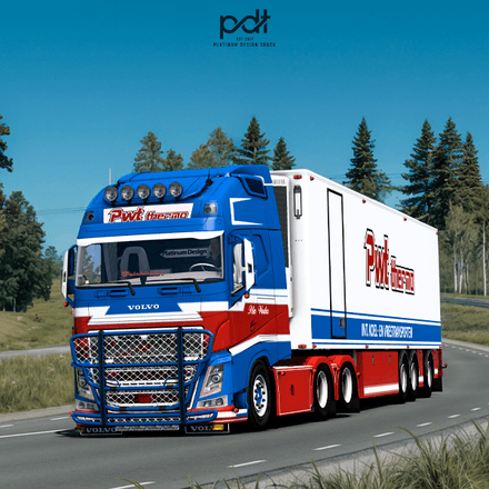 Volvo FH12 + Trailer &quot;PWT Thermo&quot;