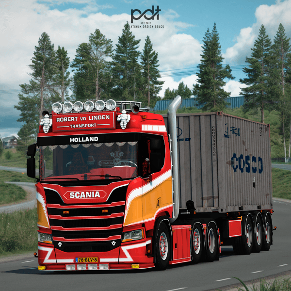 Scania R650 + Trailer 