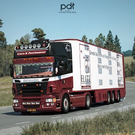 Scania R500 + Trailer &quot;Evers &amp; Posthouwer&quot;