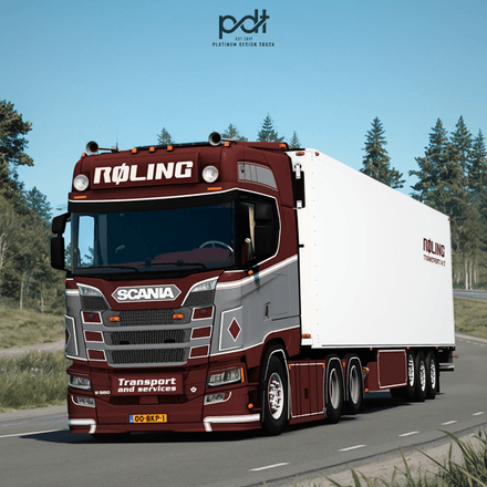 Scania S580 + Trailer &quot;Laurens Roling&quot;